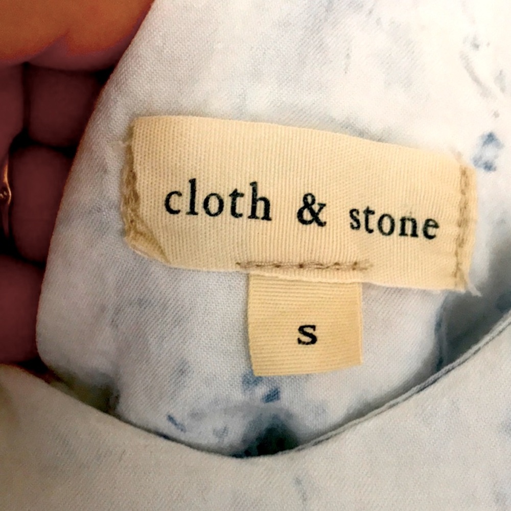 CLOTH & STONE RACERBACK TIE DYE DRESS - Picture 6 of 9
